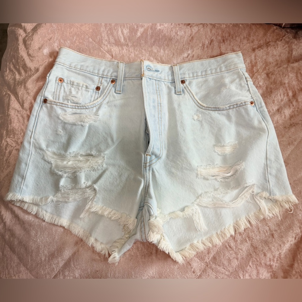 Levi’s 501 hi rise shorts size 31
